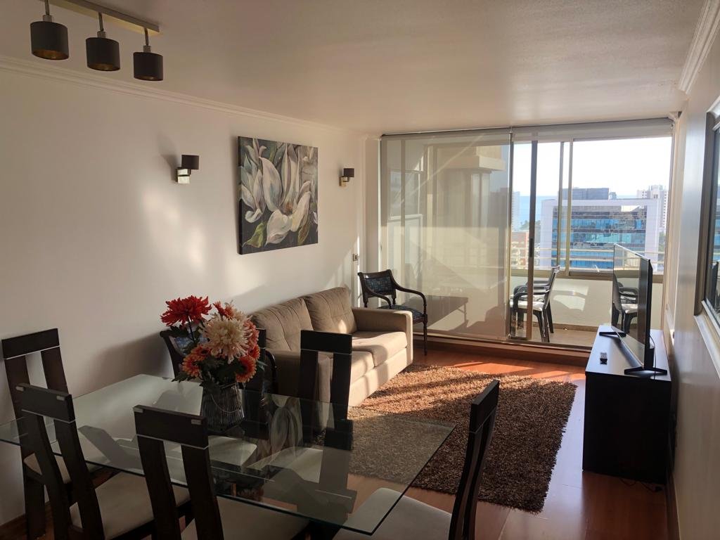 Maravilloso Departamento 2d2b Con Gran Vista Y Ubicación en Viña del Mar
